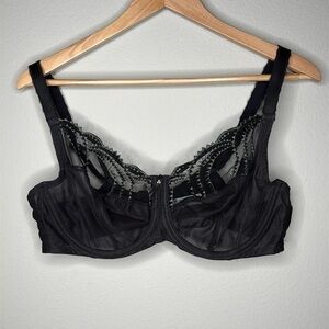 Wacoal Evocative Edge Underwire Bra in Black Size 40D